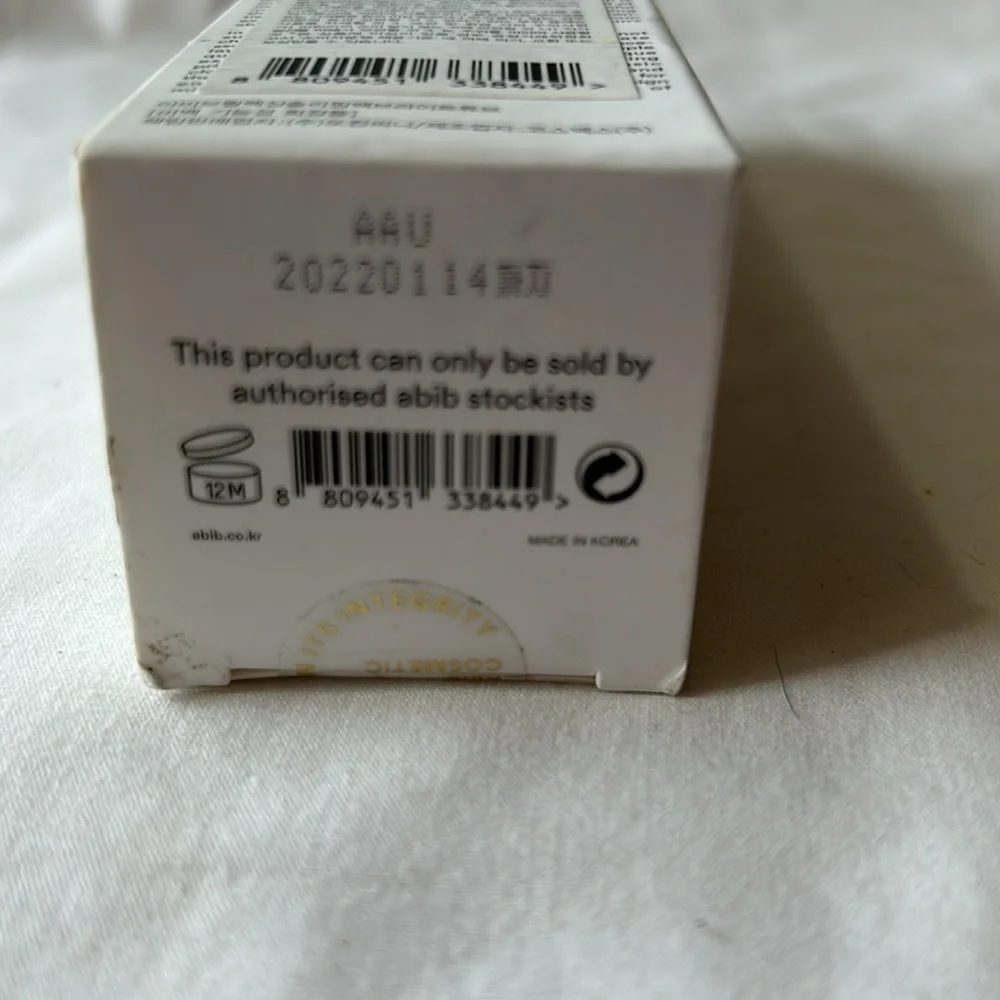 Abib Relaxing Sleeping Pack Bright Tube  NIB Sealed